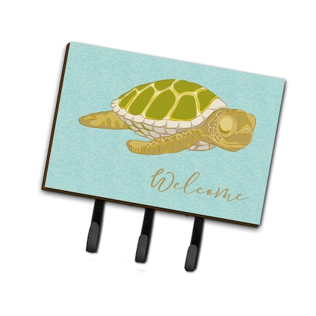 Carolines Treasures Sea Turtle Welcome Leash or Key Holder BB8562TH68